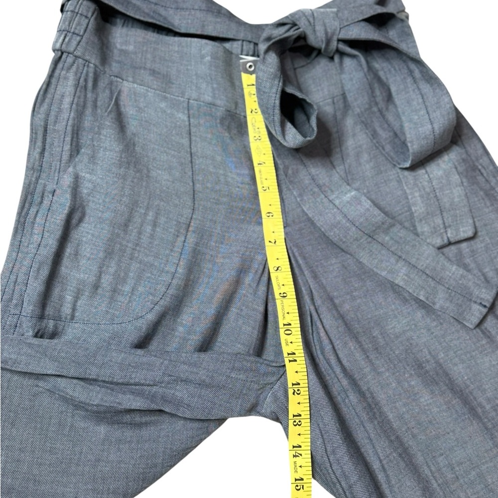Brochu Walker 100% Linen Wide-Leg Capri Pants size M - Picture 8 of 11